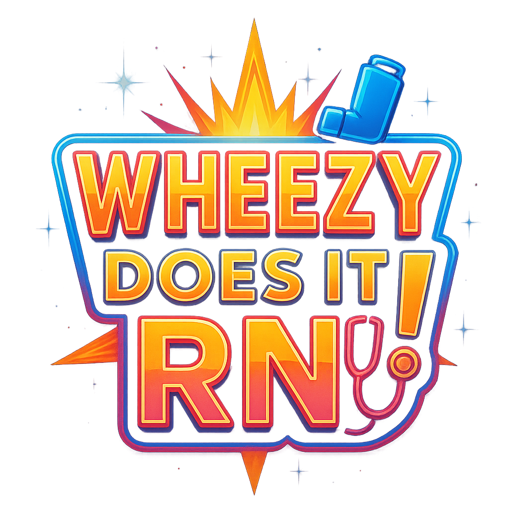 Wheezy Does It RN! — game show logo